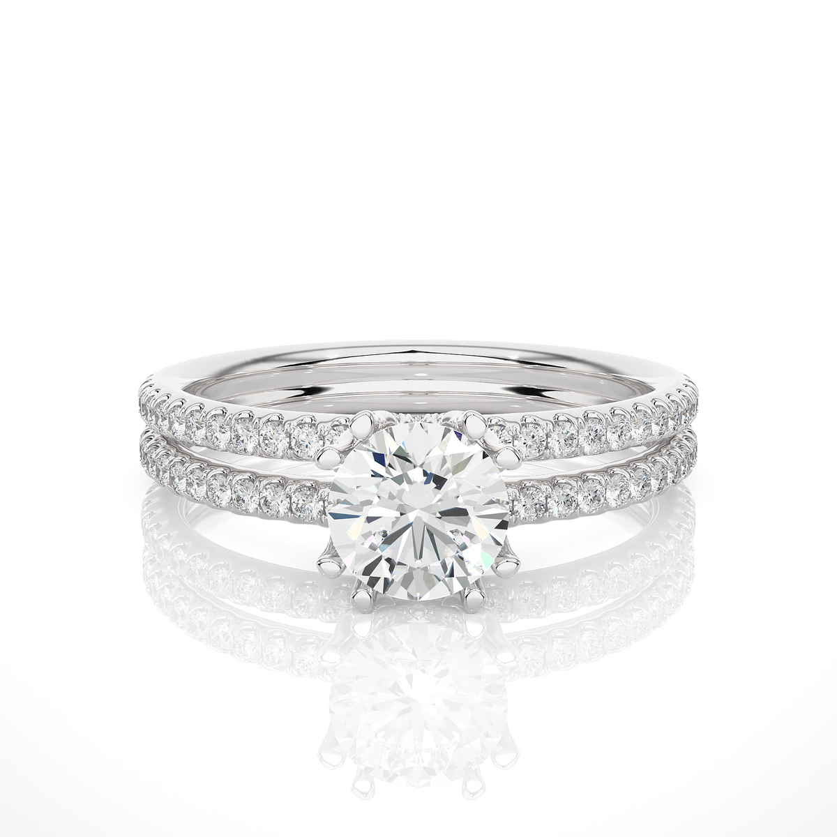 14 kt / White Gold / 7