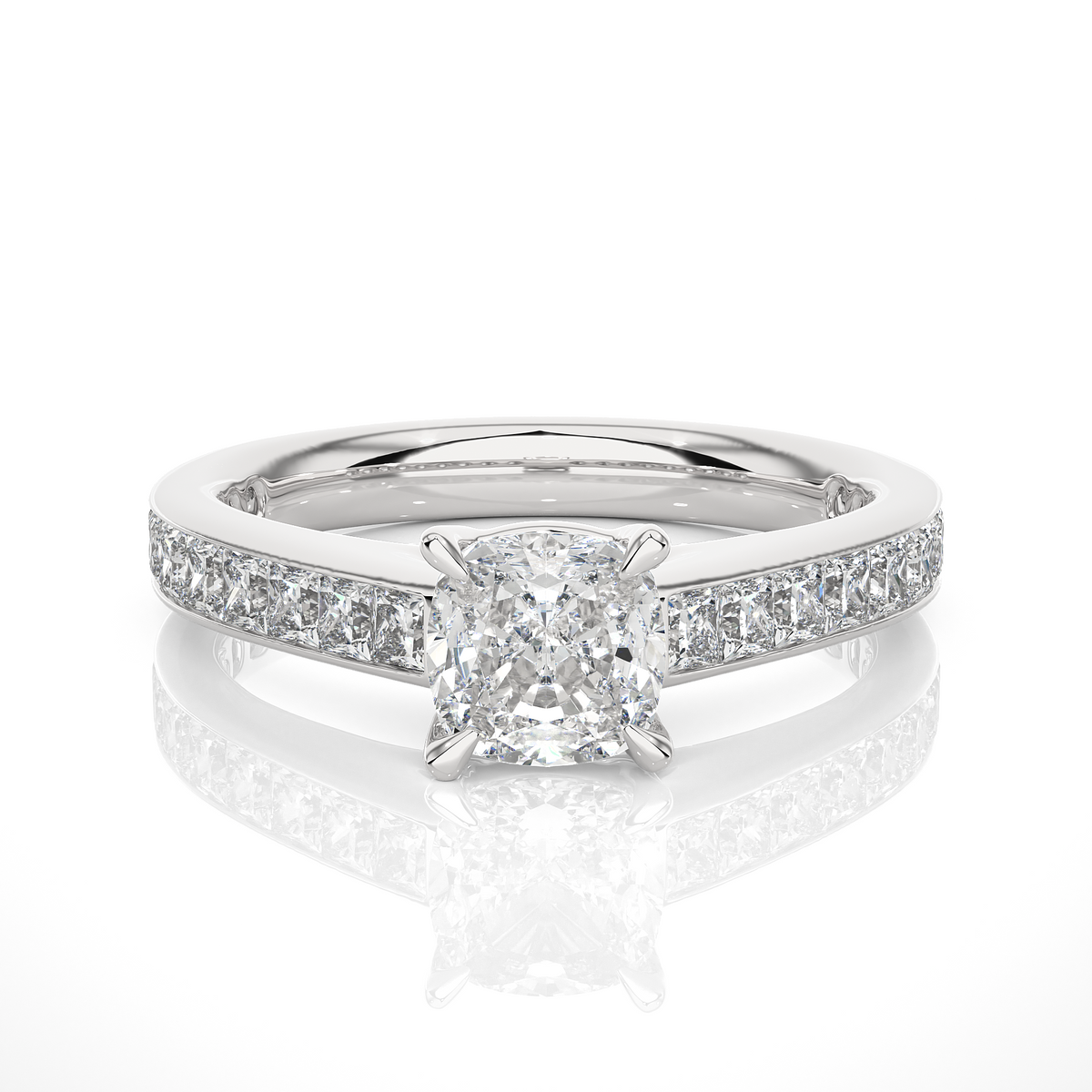 14 kt / White Gold / 7