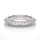 Two-Row Edge Diamond Band