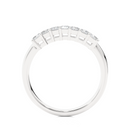 7 Princess-Cut Diamond Band