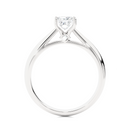 Lunara Ring - 0.8 ct princess
