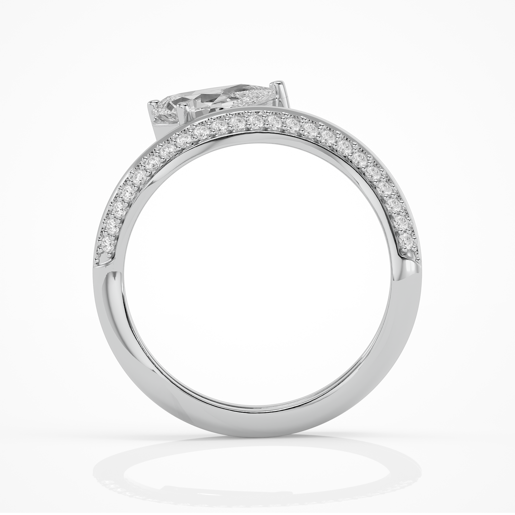 Whispers of Venus - 1.1 pear diamond