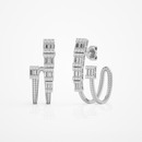 Radiant Baguette Earrings