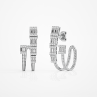 Radiant Baguette Earrings