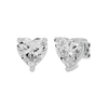 Heart studs - Basket setting