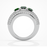 Emerald Majesty Ring