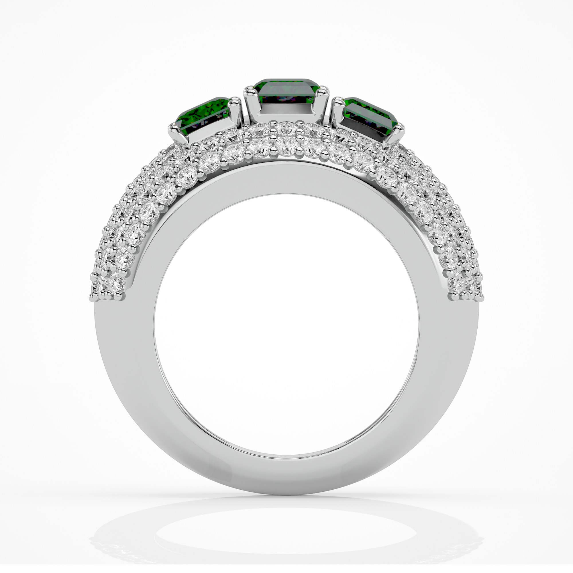 Emerald Majesty Ring