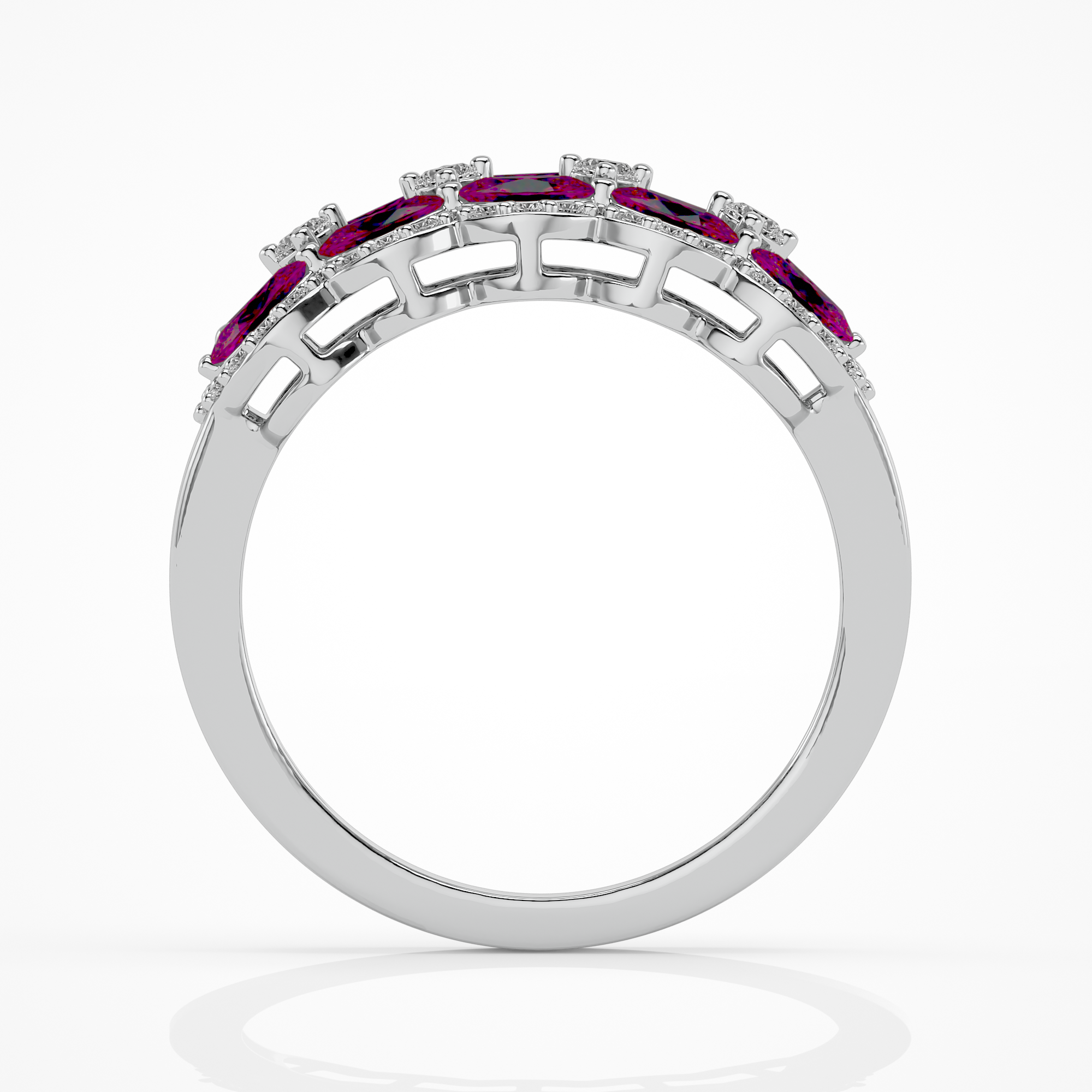 Royal Radiance Eternity Band