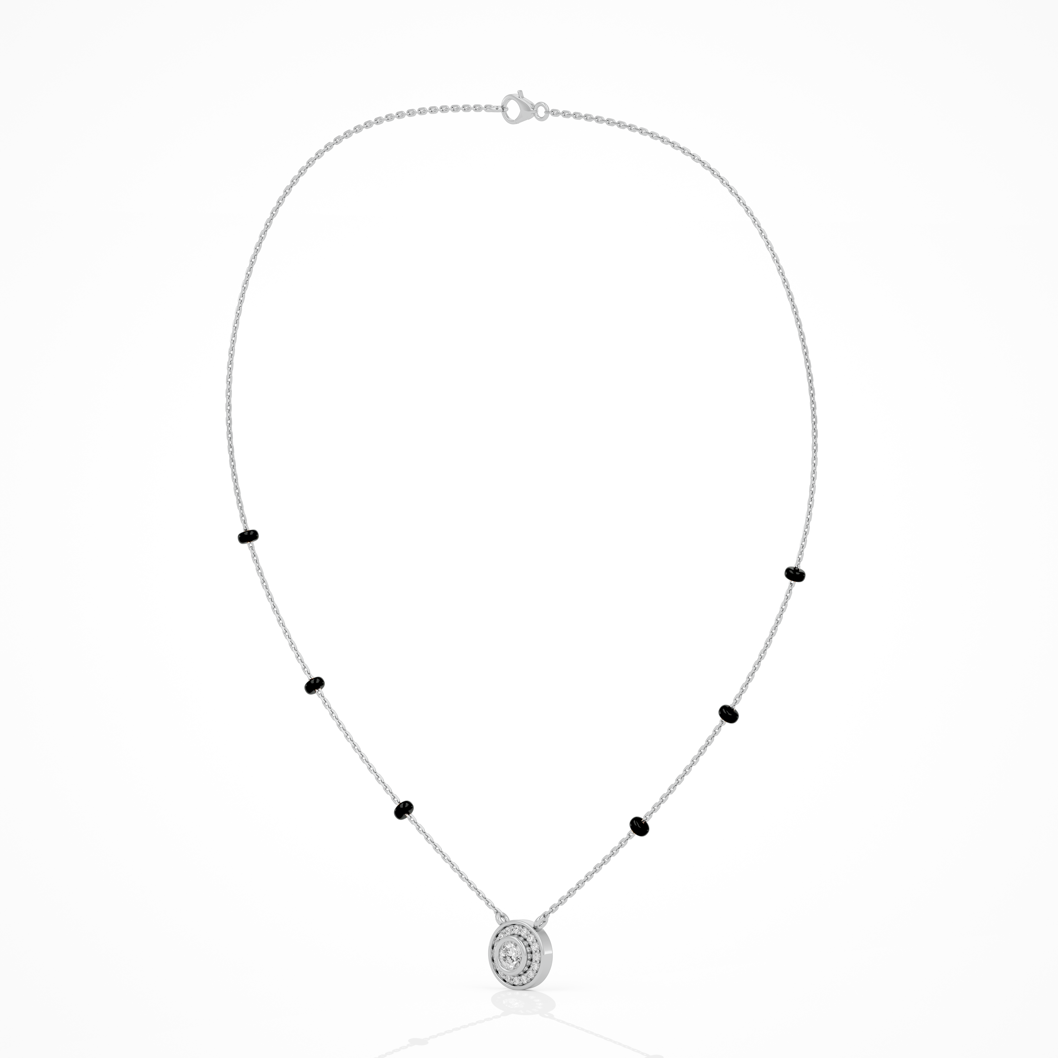 Celeste Halo Mangalsutra