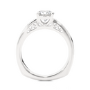 Aura Cascade Ring - 1 ct round