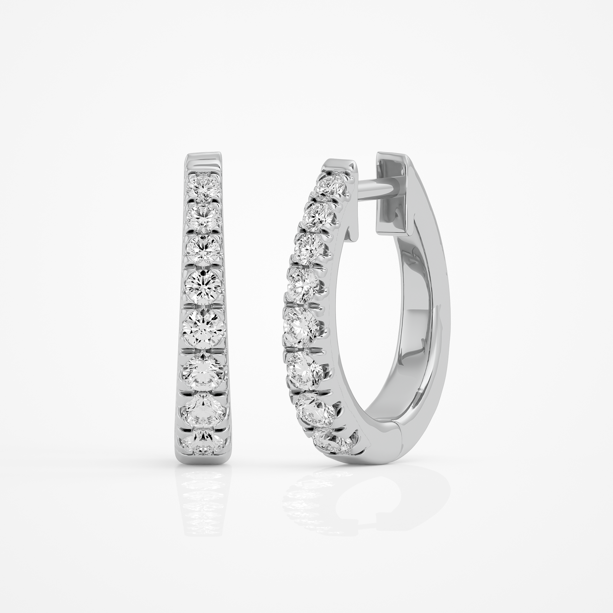 Lucent Curve Hoops