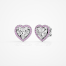 Amora Heart Studs