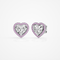 Amora Heart Studs