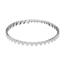 Cluster Heart Tennis Bracelet