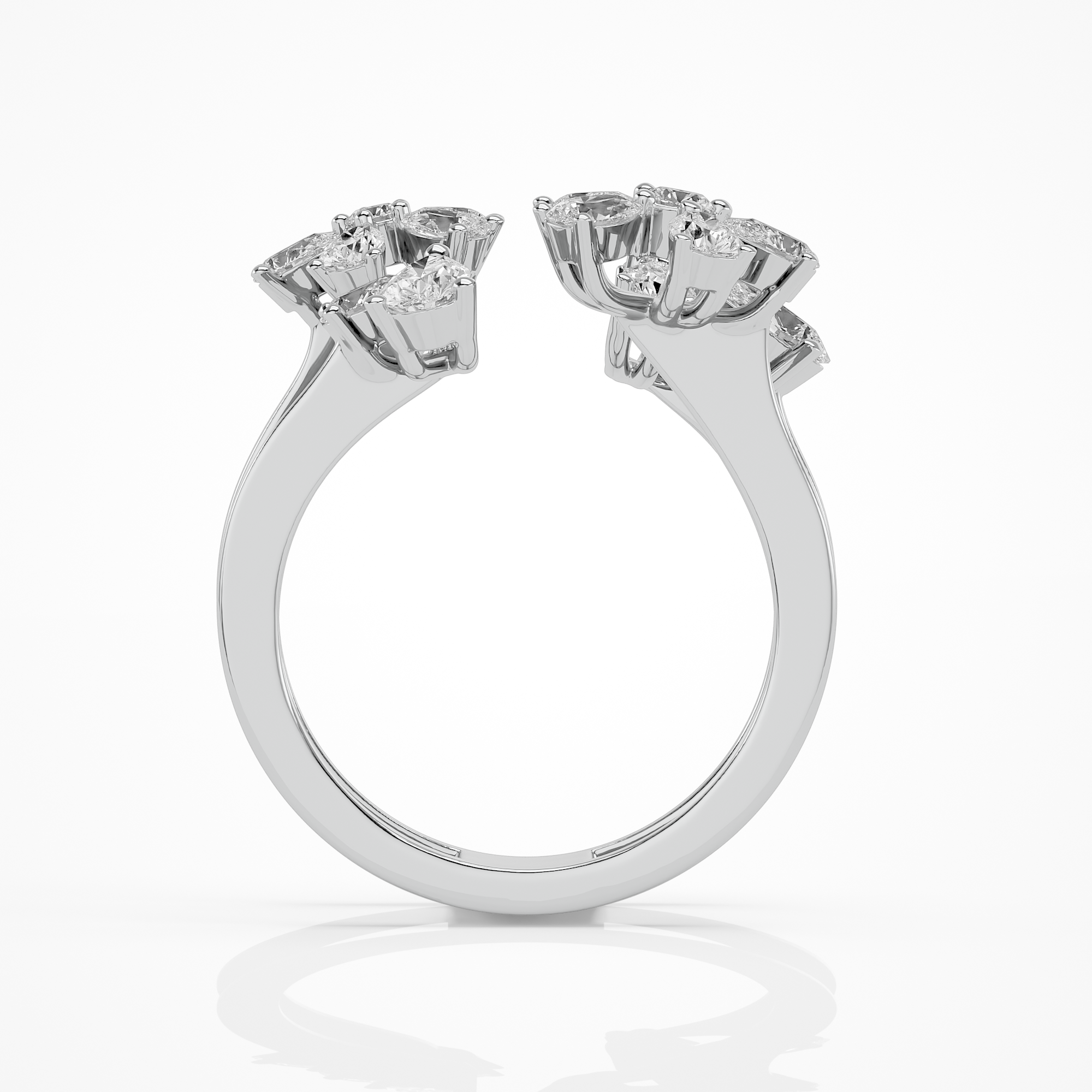 Floral Cluster Ring