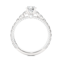 Echelon Spark Ring - 0.6 ct round