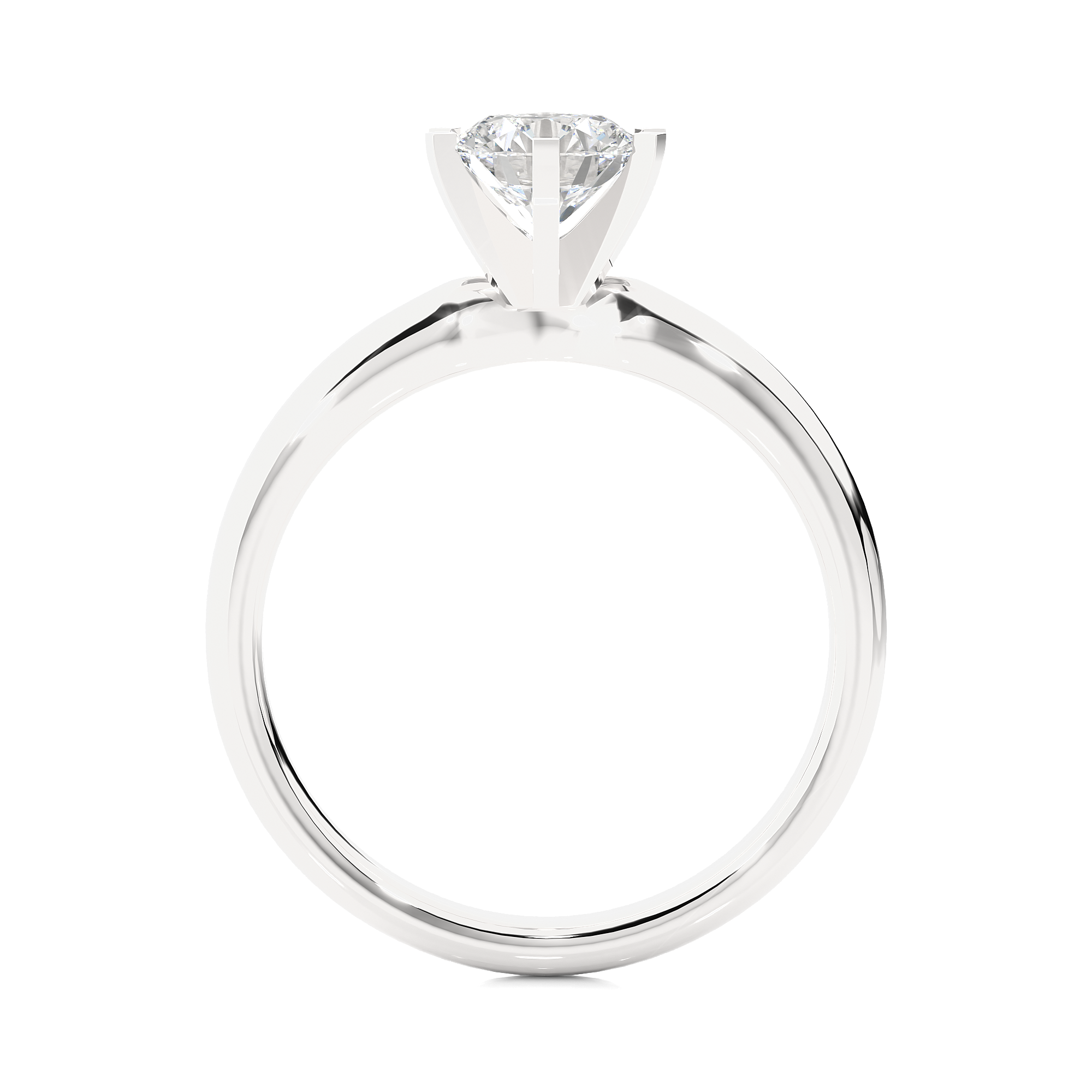 Ecliptic Glow Ring - 1.2 ct round