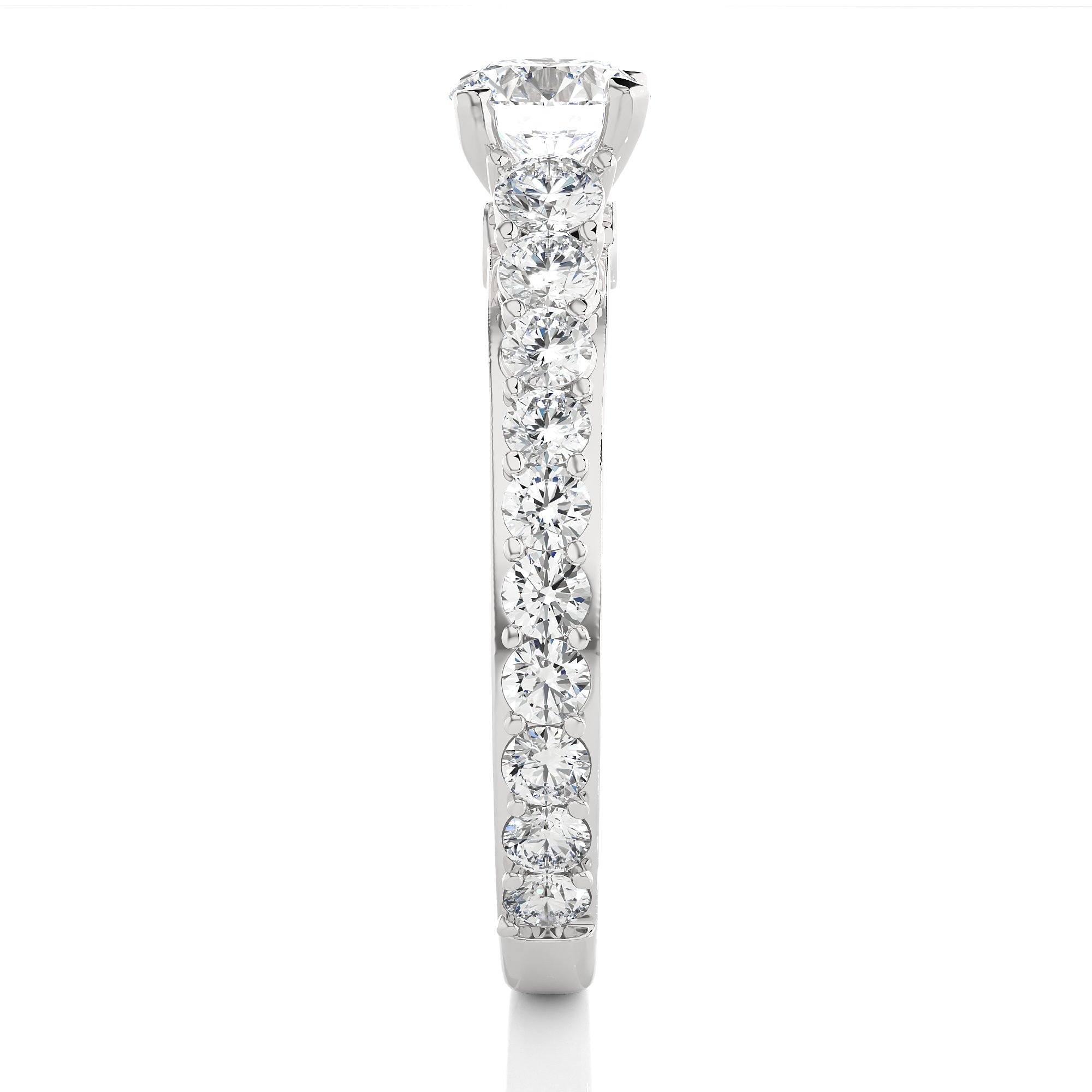 Echelon Spark Ring - 0.6 ct round