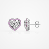 Amora Heart Studs