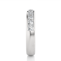 Princess Spark Half Eternity Band