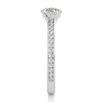 Aura Cascade Ring - 1 ct round