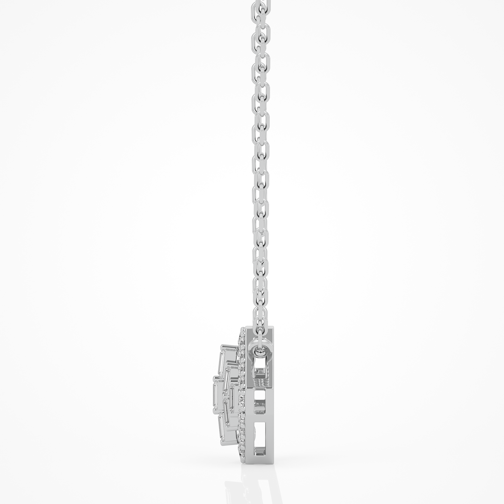 Baguette Necklace