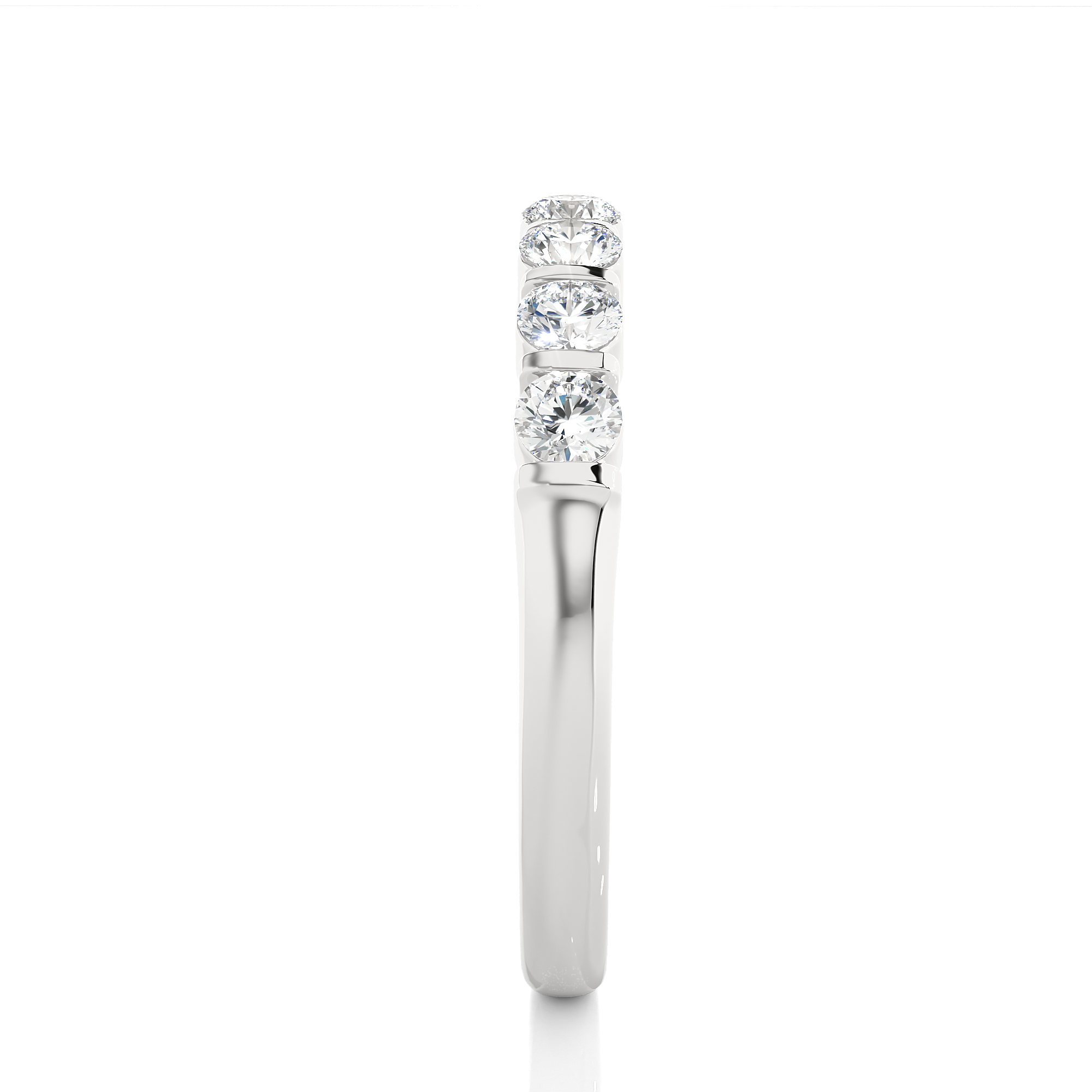 7 Round Brilliant Diamond Band
