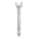 Cushion Cascade Ring - 1.1 ct cushion