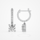 Halo Drop Earrings
