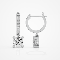 Halo Drop Earrings