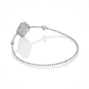 Mother of Pearl clover bracelet