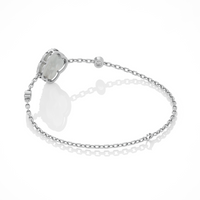 Mother of Pearl clover bracelet