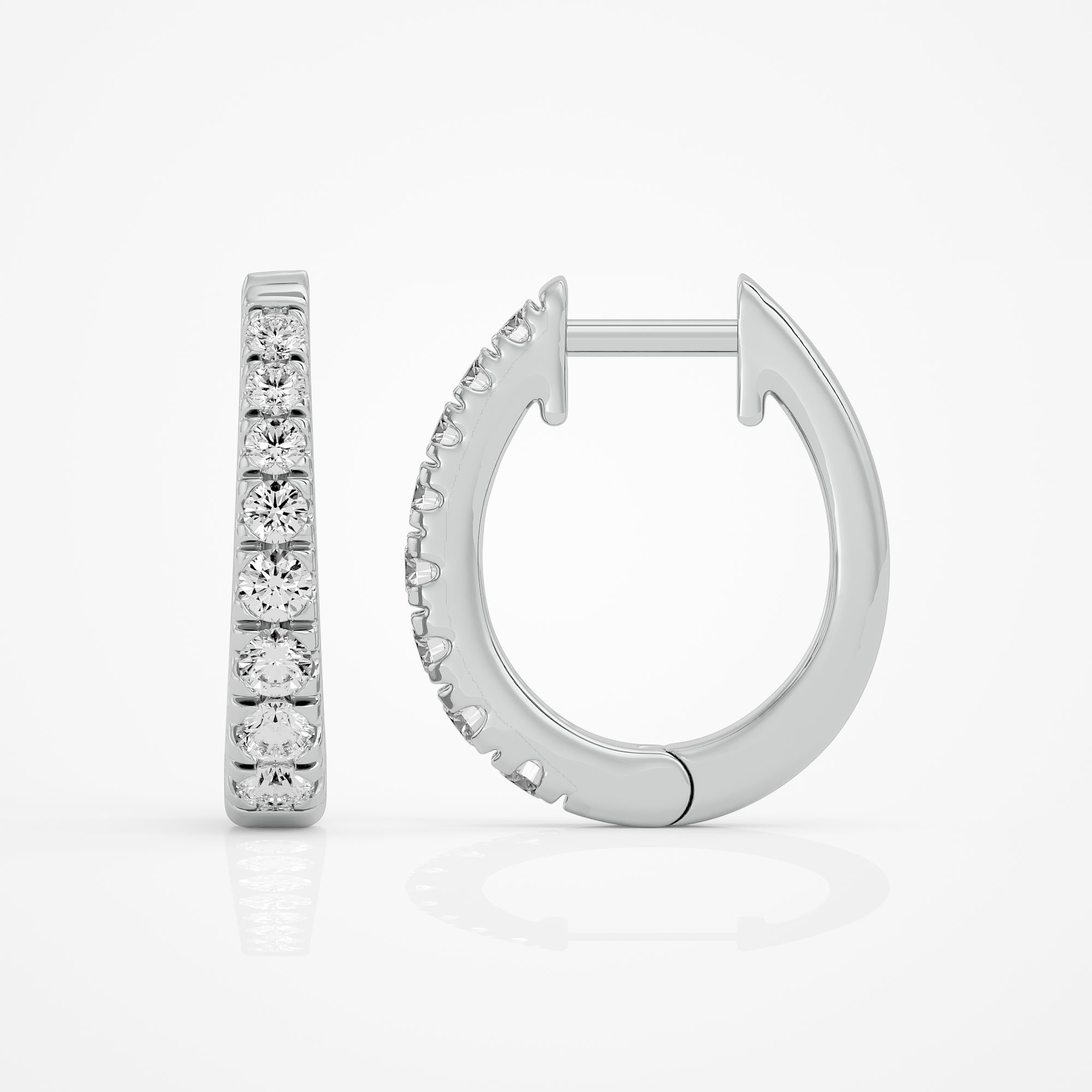 Lucent Curve Hoops