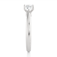 Lunara Ring - 0.8 ct princess