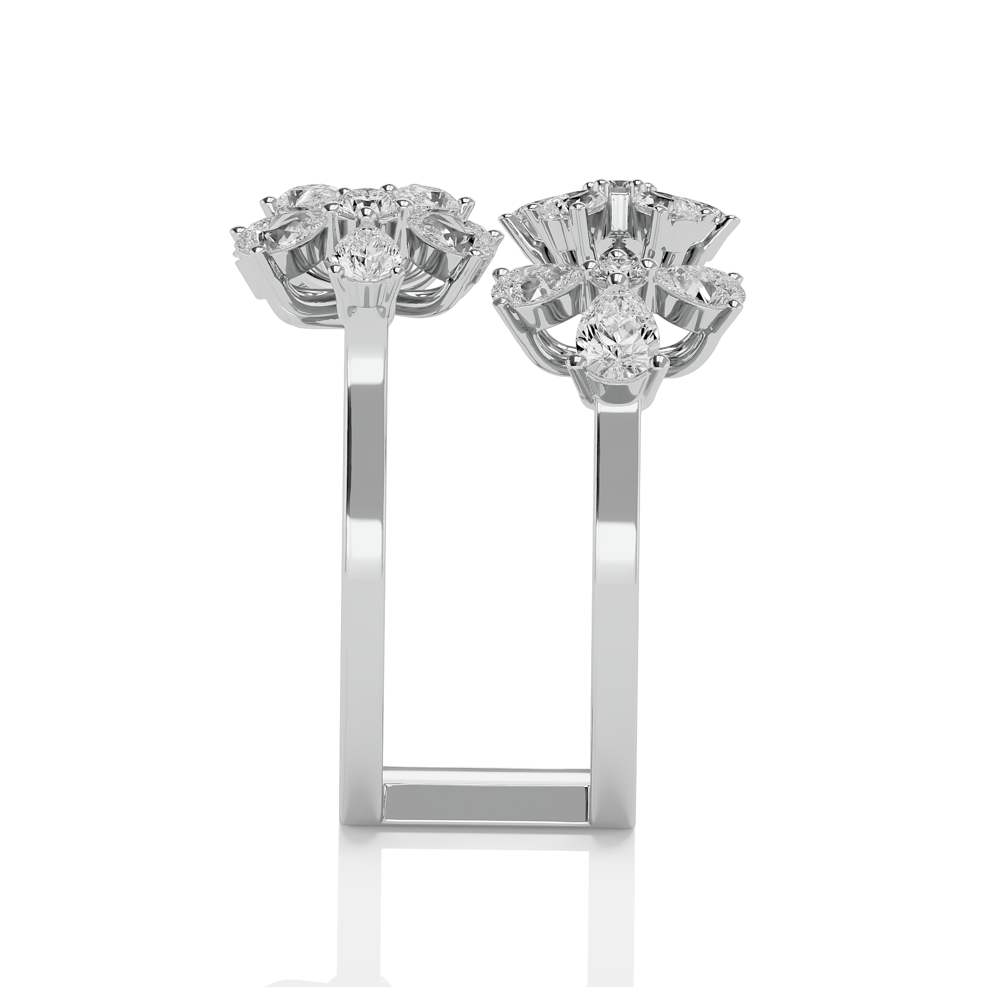 Floral Cluster Ring