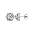 2 ct Infinite glow studs - Basket setting