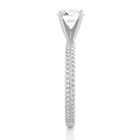 Lumina Pave - 0.8 ct round