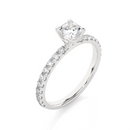 Apex Facet Ring - 0.6 cts princess