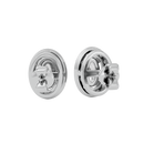 0.5 ct Oval halo studs - Basket setting