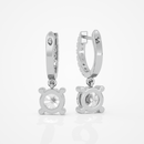Halo Drop Earrings