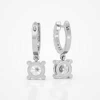 Halo Drop Earrings