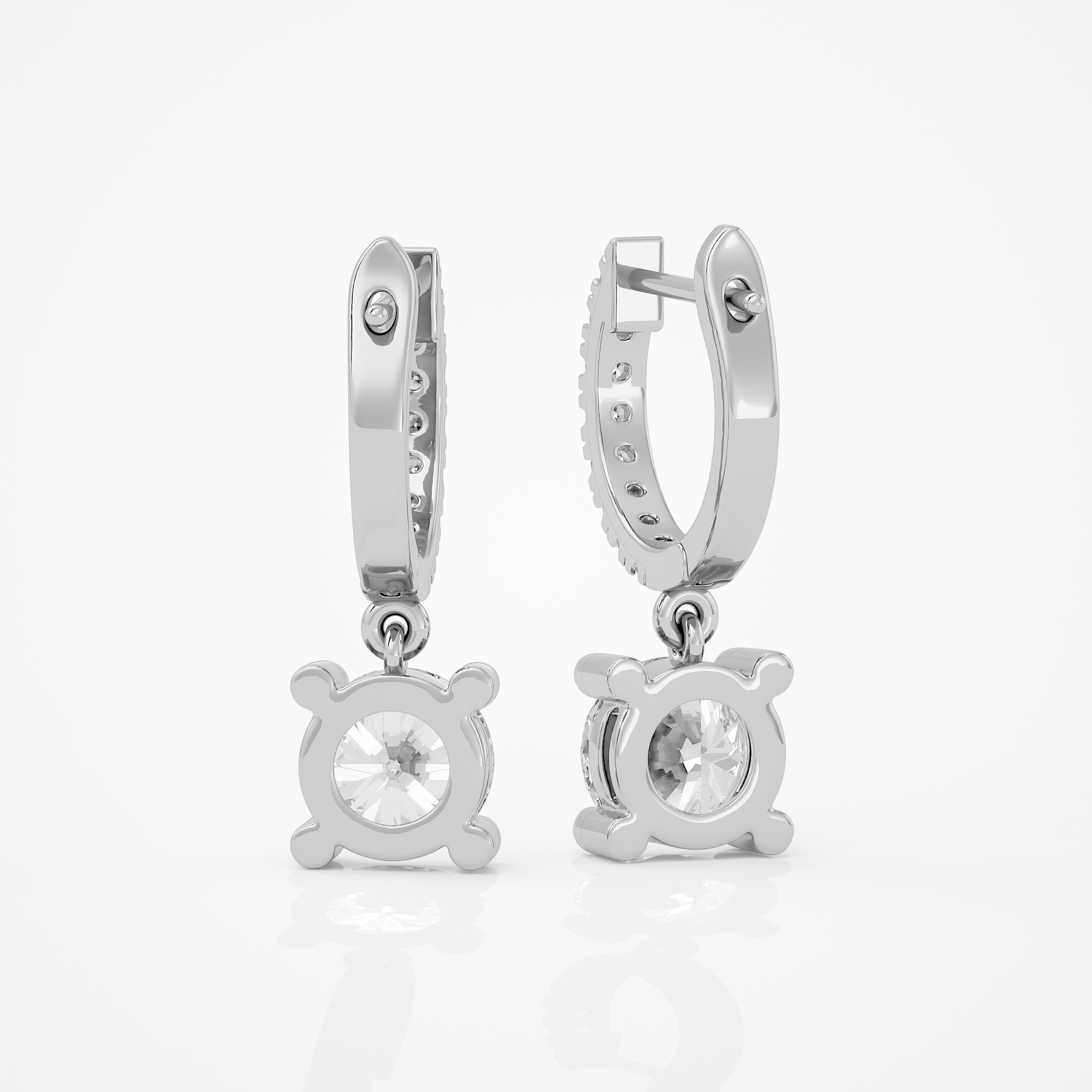 Halo Drop Earrings