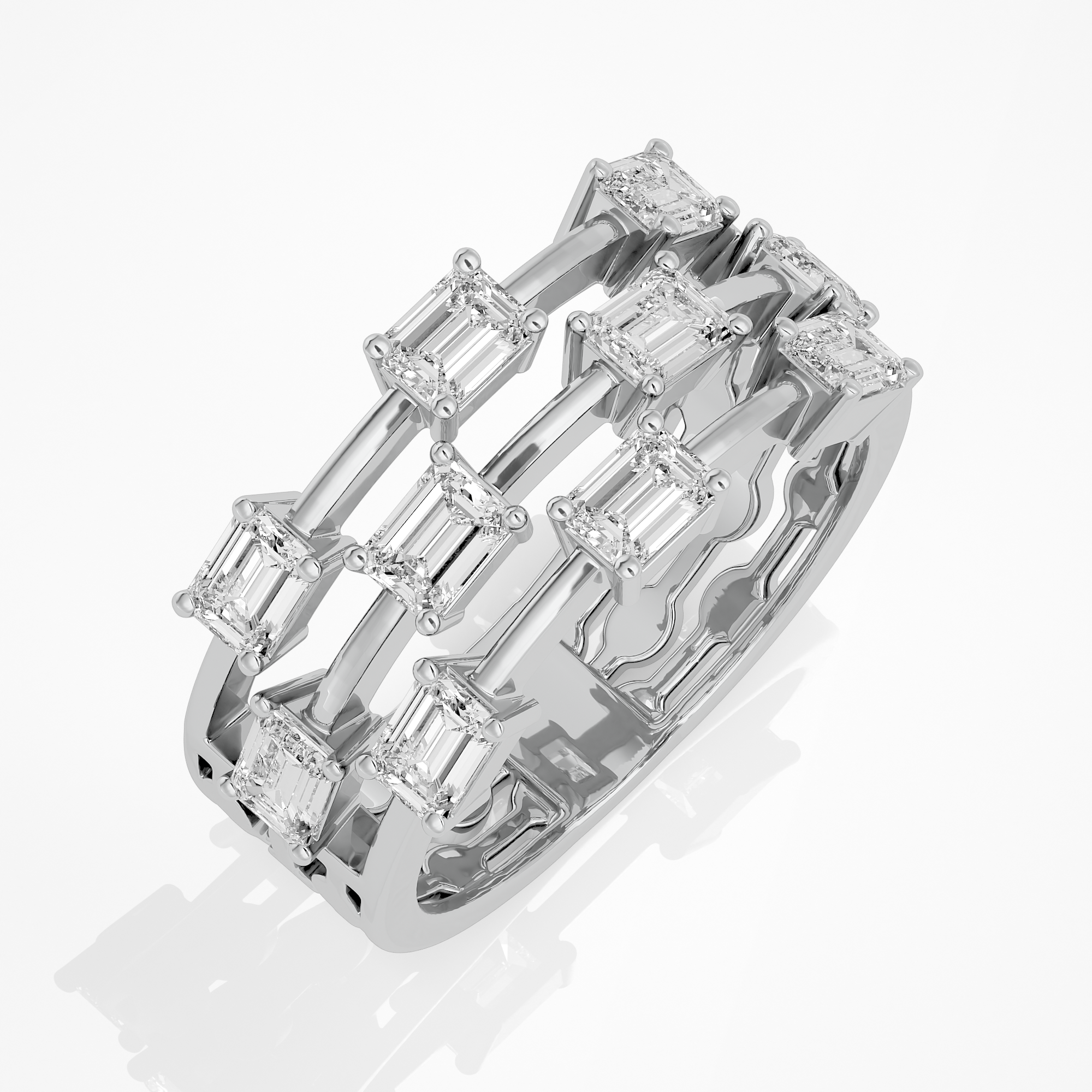 Radiant Diamond Ring