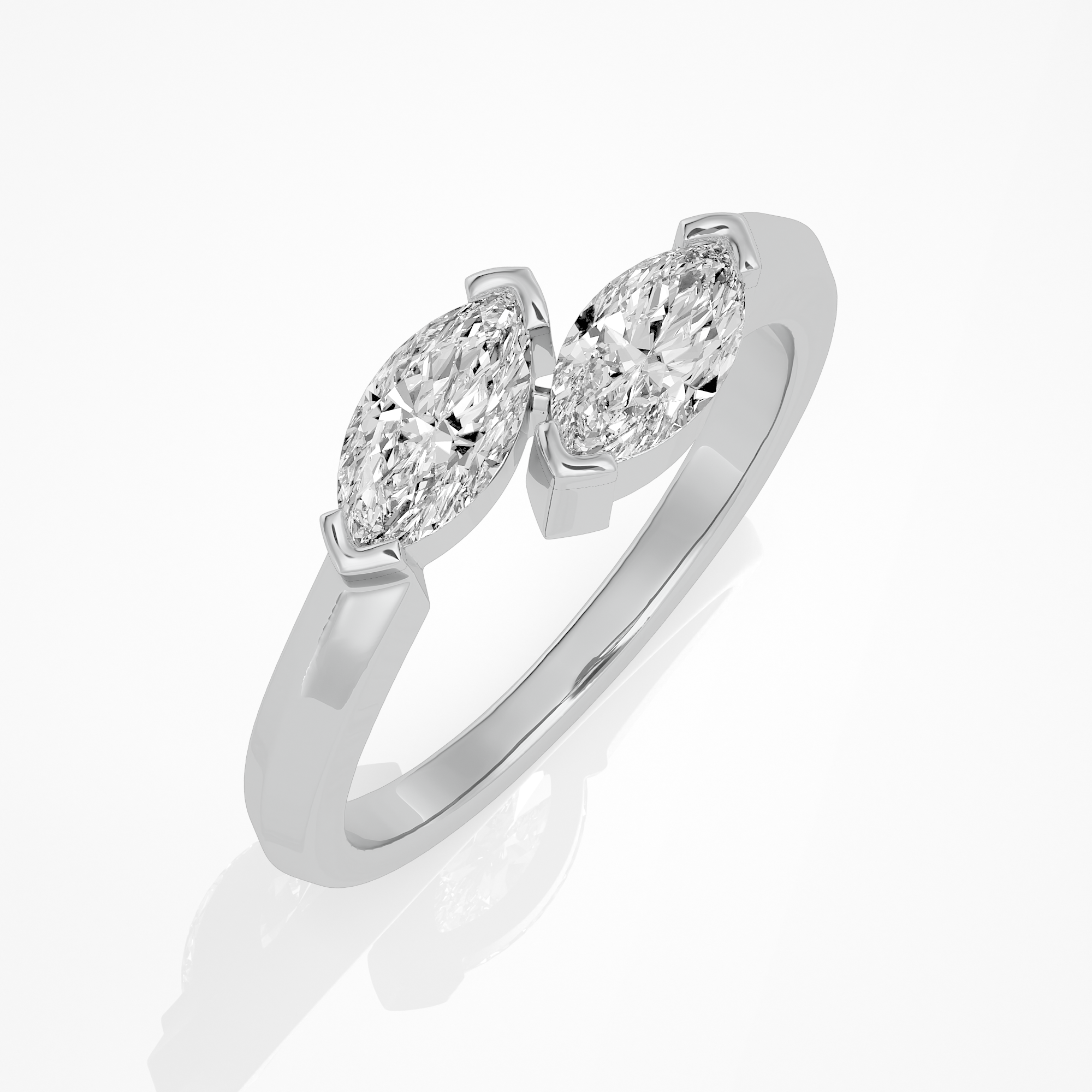 Marquise Duet Ring