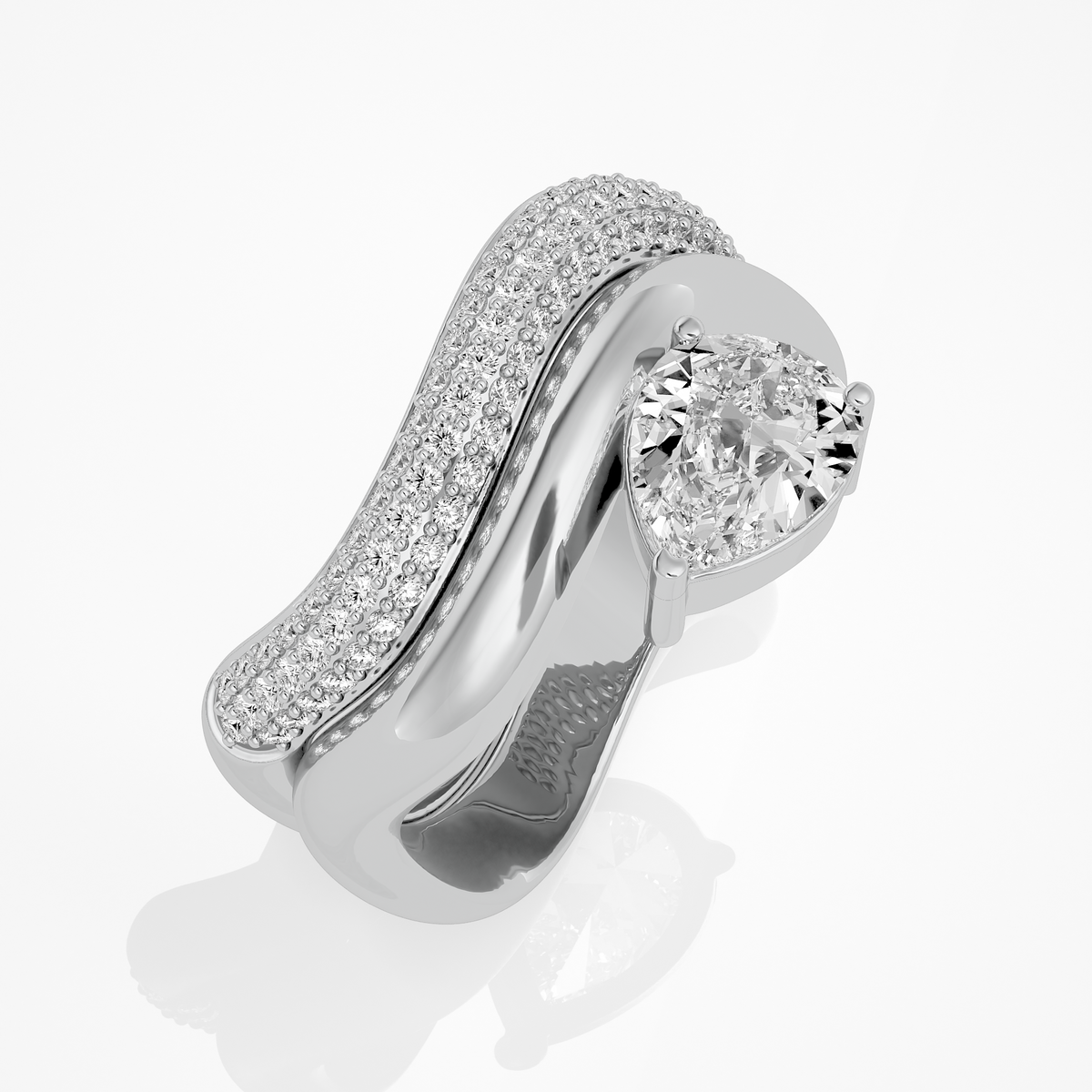 White Gold / 14 kt / 7