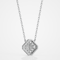 Baguette Necklace