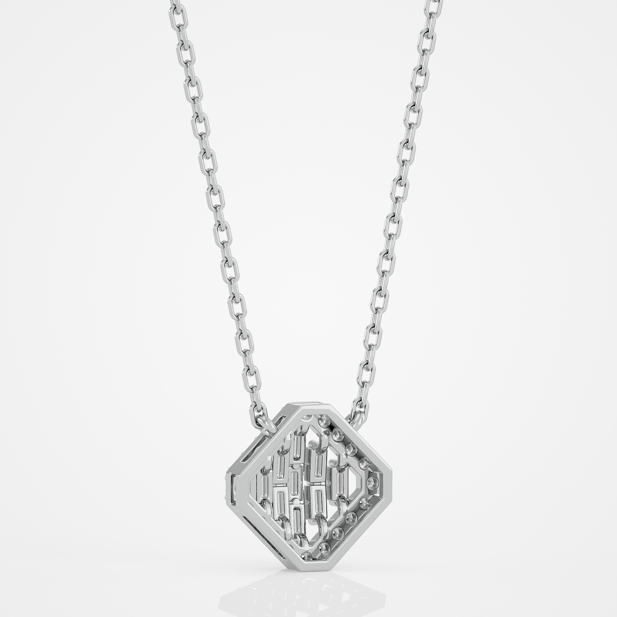 Baguette Necklace