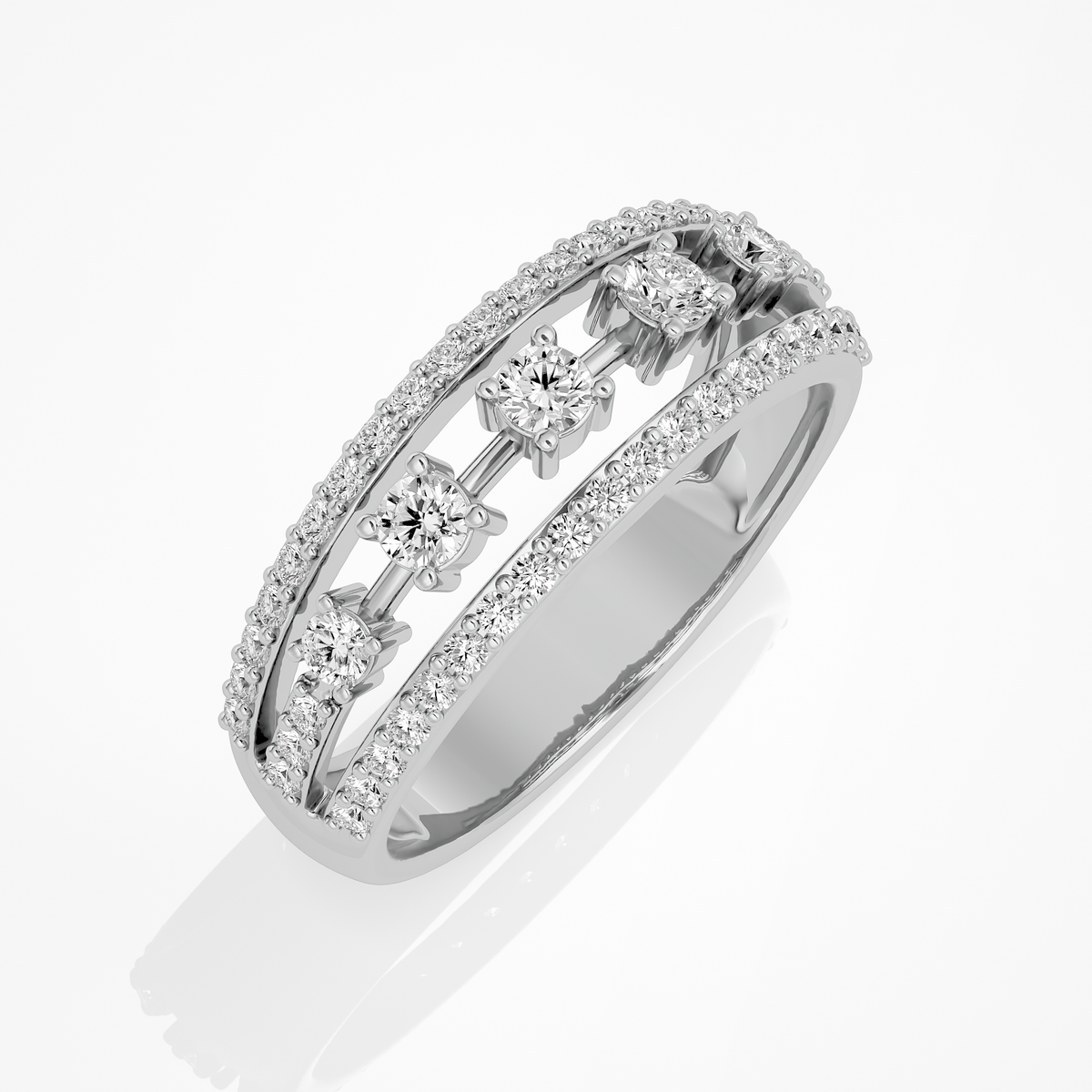White Gold / 14 kt / 7