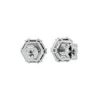 2 ct Infinite glow studs - Basket setting