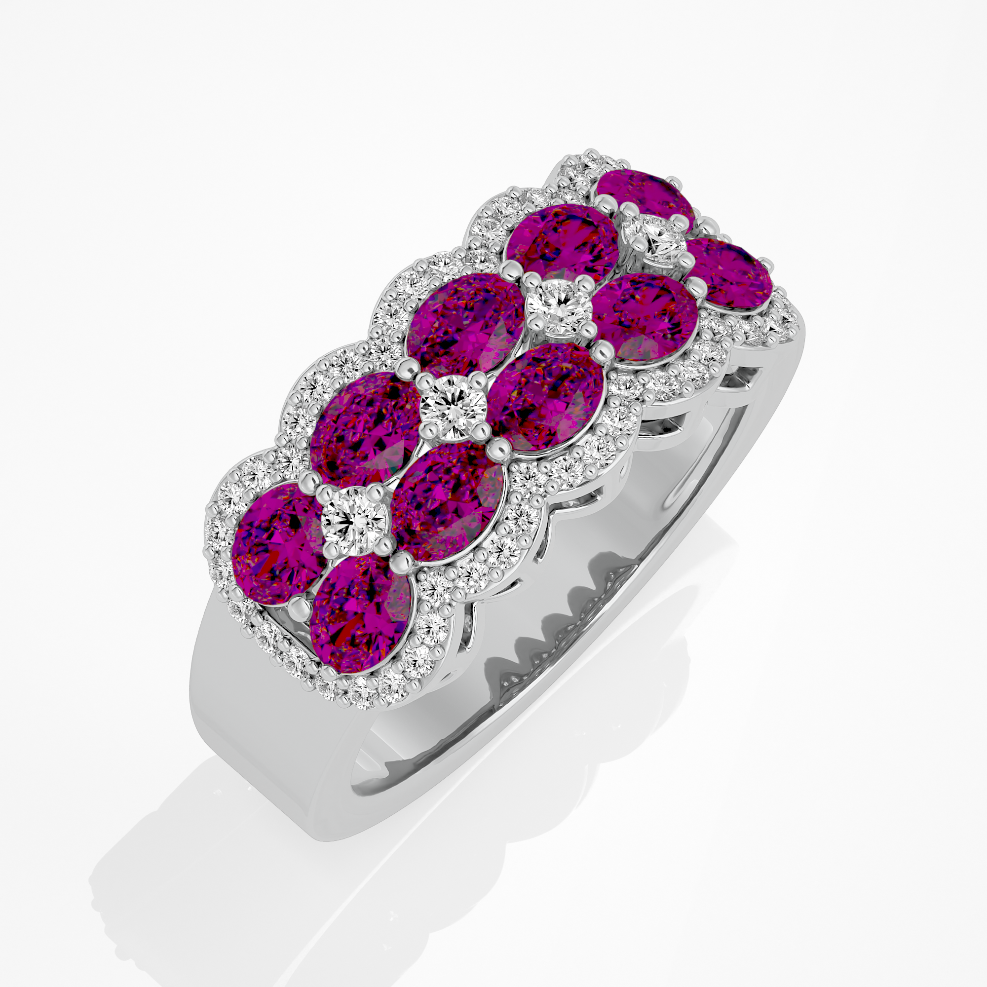 Royal Radiance Eternity Band